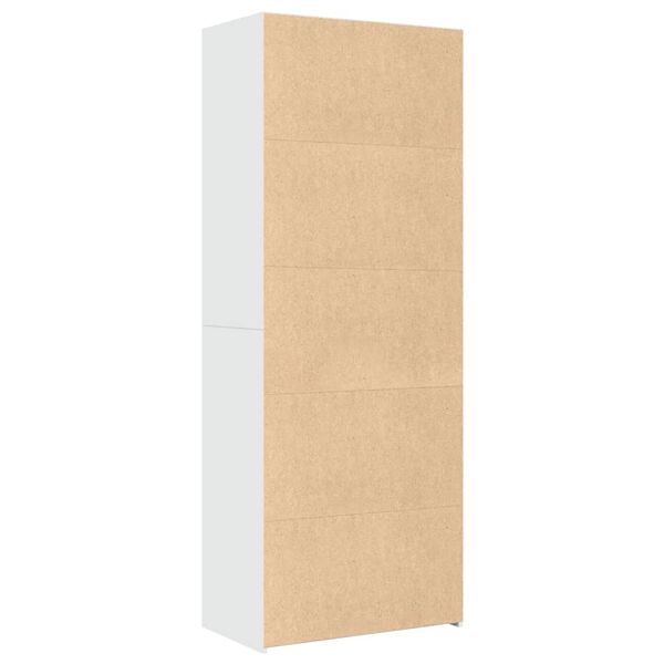 vidaXL Ντουλάπι Λευκή 70x41x185 εκ. από Επεξεργασμένο Ξύλο
