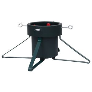 vidaXL Βάση Χριστουγεννιάτικου Δέντρου Μαύρη 46 x 46 x 19 εκ.