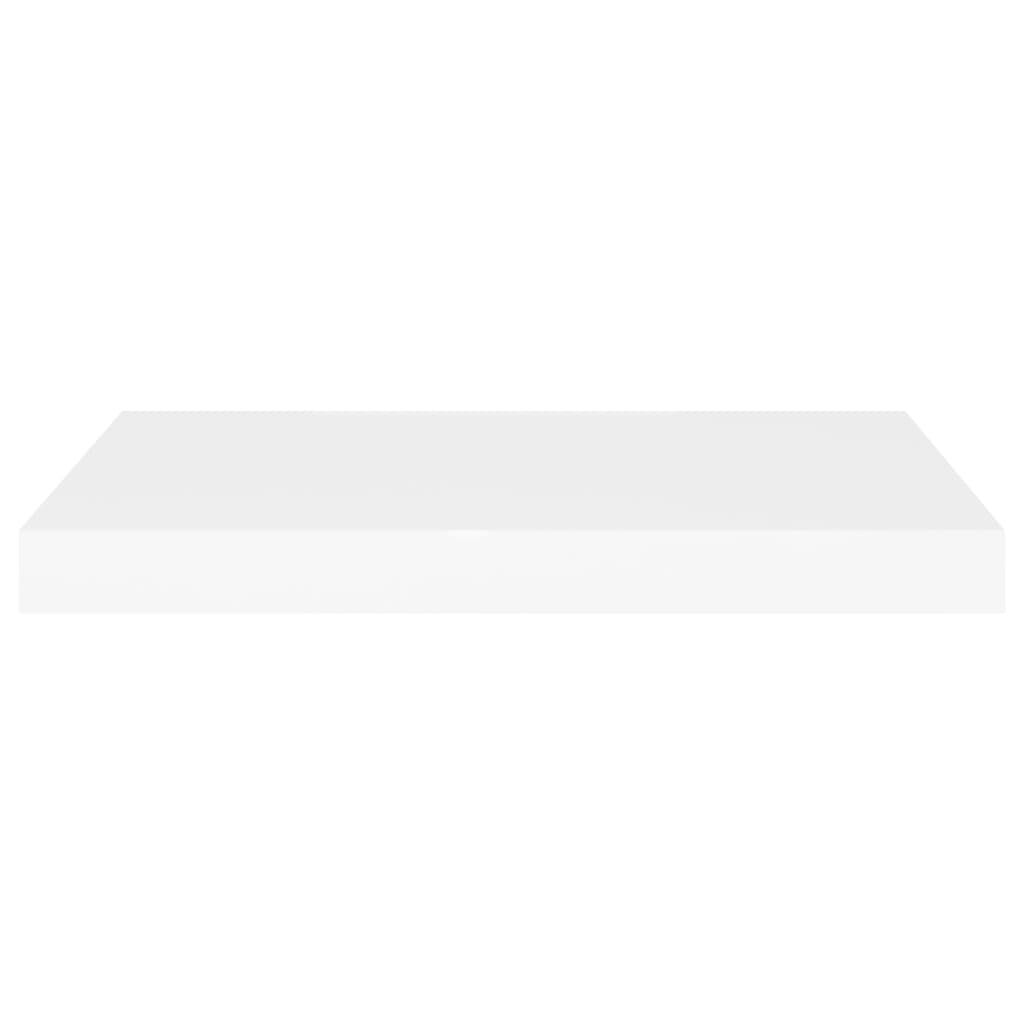 vidaXL Ράφια Τοίχου 4 τεμ. Άσπρα 60x23,5x3,8 εκ. MDF