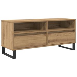 vidaXL &Nu;&tau;&omicron;&upsilon;&lambda;ά&pi;&iota; TV &mu;&epsilon; &sigma;&upsilon;&rho;&tau;ά&rho;&iota; Artisan Oak 100 x 34,5 x 44,5 &epsilon;&kappa;.