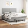 vidaXL &Kappa;&rho;&epsilon;&beta;ά&tau;&iota; Boxspring &mu;&epsilon; &Sigma;&tau;&rho;ώ&mu;&alpha; &Alpha;&nu;&omicron;&iota;&chi;&tau;ό &Gamma;&kappa;&rho;&iota; 200x200 &epsilon;&kappa;. &Upsilon;&phi;&alpha;&sigma;&mu;ά&tau;&iota;&nu;&omicron;