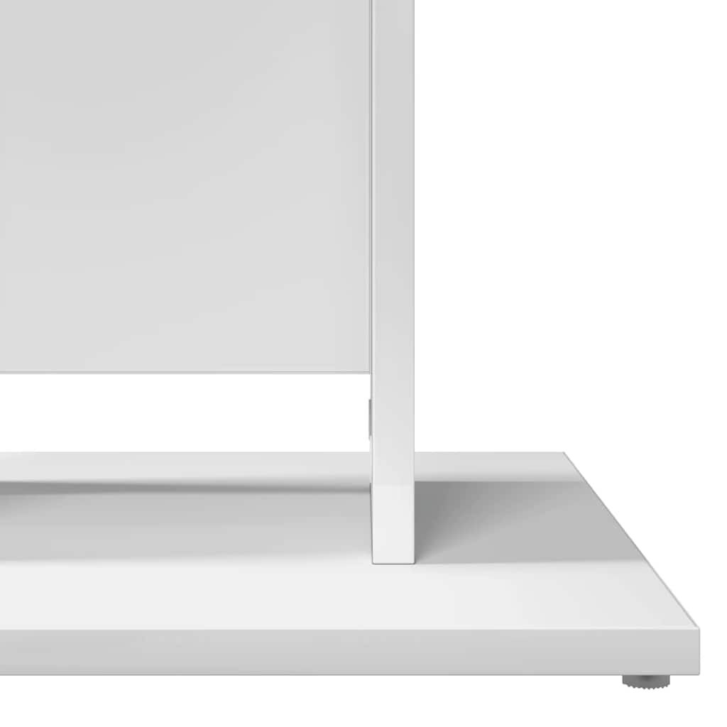 vidaXL Τραπέζι Bistro Λευκό 60 x 60 x 75 εκ. Επεξ. Ξύλο