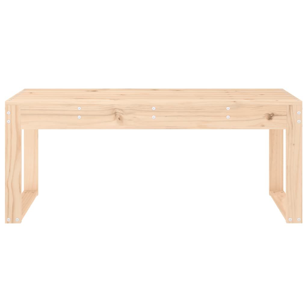 vidaXL Παγκάκι Κήπου 110 x 38 x 45 εκ. από Μασίφ Ξύλο Πεύκου