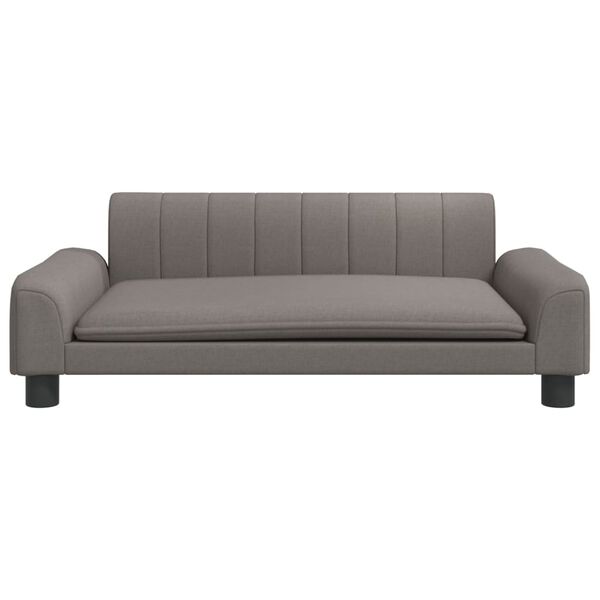 vidaXL Καναπές Παιδικός Taupe 90 x 53 x 30 εκ. από Ύφασμα