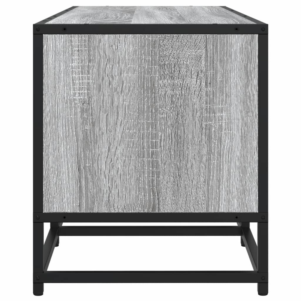 vidaXL Έπιπλο Τηλεόρασης Γκρι Sonoma 100x35x41 εκ. Επεξ. Ξύλο