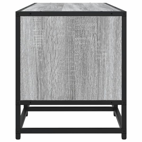 vidaXL Έπιπλο Τηλεόρασης Γκρι Sonoma 100x35x41 εκ. Επεξ. Ξύλο