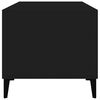 vidaXL Τραπεζάκι Σαλονιού Μαύρο 90x49x45 εκ. Επεξεργασμένο Ξύλο