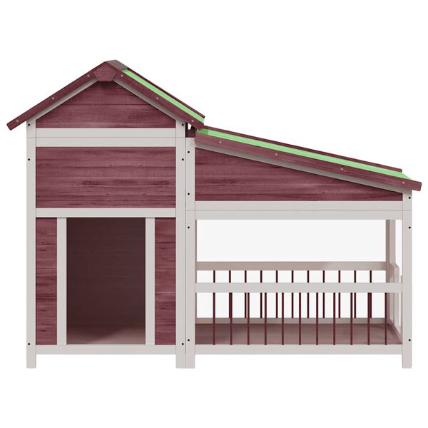 vidaXL &Sigma;&pi;ί&tau;&iota; &Sigma;&kappa;ύ&lambda;&omicron;&upsilon; &Mu;ό&kappa;&alpha; 143 x 60,5 x 109 &epsilon;&kappa;. &alpha;&pi;ό &Mu;&alpha;&sigma;ί&phi; &Xi;ύ&lambda;&omicron; &Pi;&epsilon;ύ&kappa;&omicron;&upsilon;