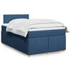 vidaXL &Kappa;&rho;&epsilon;&beta;ά&tau;&iota; Boxspring &mu;&epsilon; &Sigma;&tau;&rho;ώ&mu;&alpha; &Mu;&pi;&lambda;&epsilon; 120x200 &epsilon;&kappa;. &Upsilon;&phi;&alpha;&sigma;&mu;ά&tau;&iota;&nu;&omicron;