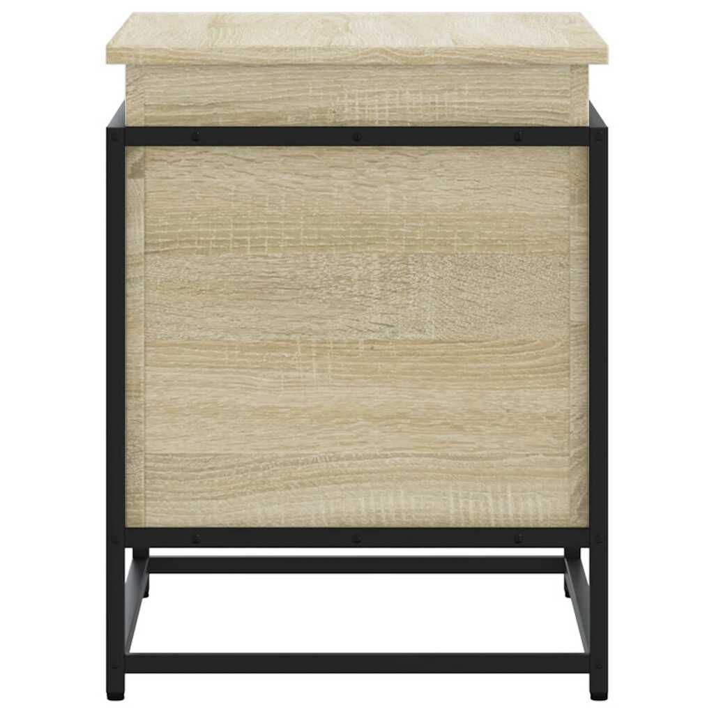 vidaXL Κουτί Αποθήκευσης με Sonoma Δρυς 60x40x51,5 εκ. Επεξ. Ξύλο