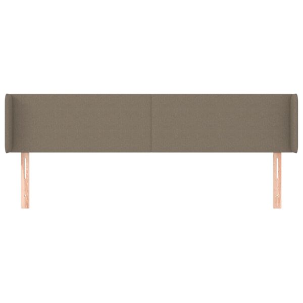 vidaXL &Kappa;&epsilon;&phi;&alpha;&lambda;ά&rho;&iota; &mu;&epsilon; &Pi;&tau;&epsilon;&rho;ύ&gamma;&iota;&alpha; Taupe 163x16x78/88 &epsilon;&kappa;. &Upsilon;&phi;&alpha;&sigma;&mu;ά&tau;&iota;&nu;&omicron;