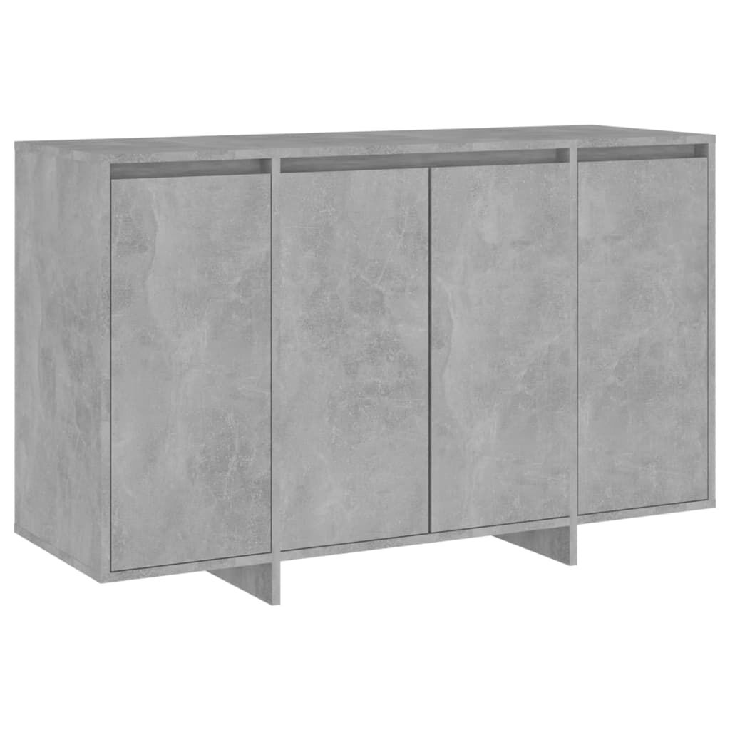 vidaXL Βοηθητικό Ντουλάπι Γκρι Σκυρ. 120x41x75εκ Επεξεργασμένο Ξύλο