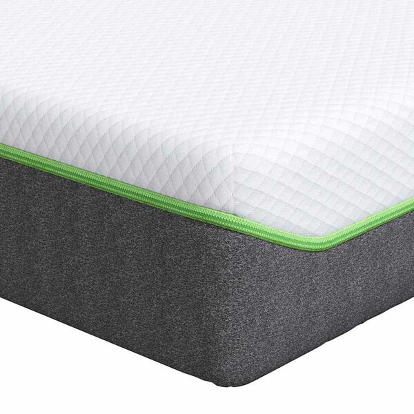 vidaXL Στρώμα Λευκό, Γκρι 70 x 200 cm Pěna