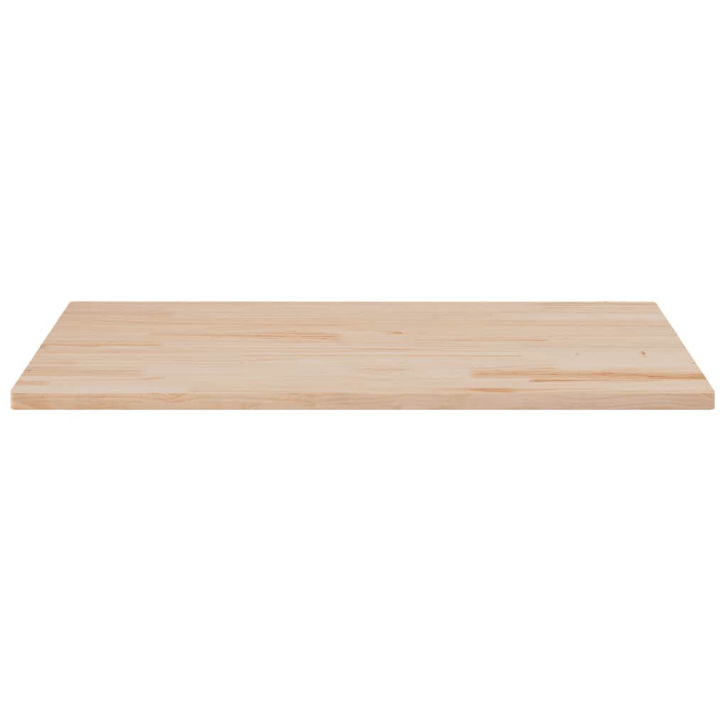 vidaXL Επιφάνεια Τραπεζιού Ορθογ. 110x55x2,5 εκ. από Μασίφ Ξύλο Πεύκου