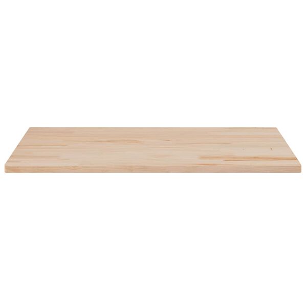 vidaXL Επιφάνεια Τραπεζιού Ορθογ. 110x55x2,5 εκ. από Μασίφ Ξύλο Πεύκου