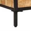 vidaXL Κομοδίνα με 2 Συρτάρια 40x35x53 εκ. Μασίφ Ακατέργ. Ξύλο Μάνγκο