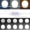 vidaXL Έπιπλο Καθρέπτη με LED Sonoma Δρυς 70 x 16,5 x 60 εκ.