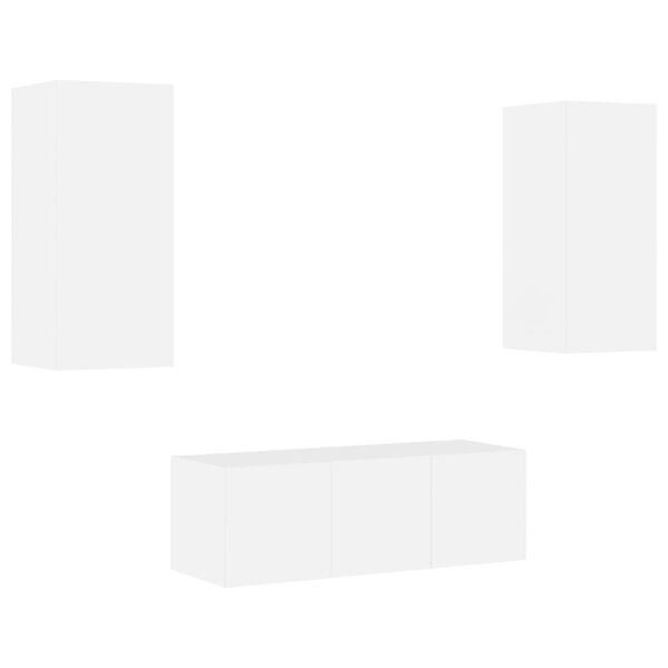 vidaXL Έ&pi;&iota;&pi;&lambda;&alpha; &Tau;&omicron;ί&chi;&omicron;&upsilon; &Tau;&eta;&lambda;&epsilon;ό&rho;&alpha;&sigma;&eta;&sigmaf; 4 &tau;&epsilon;&mu; LED &Lambda;&epsilon;&upsilon;&kappa;ά &alpha;&pi;ό &Epsilon;&pi;&epsilon;&xi;&epsilon;&rho;&gamma;&alpha;&sigma;&mu;έ&nu;&omicron; &Xi;ύ&lambda;&omicron;