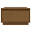 vidaXL Τραπεζάκι Σαλονιού Καφέ Μελί 55x56x32 εκ. από Μασίφ Ξύλο Πεύκου