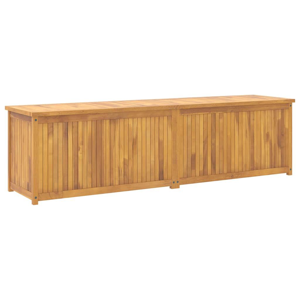 vidaXL Μπαούλο Κήπου 200 x 50 x 55 εκ. από Μασίφ Ξύλο Teak