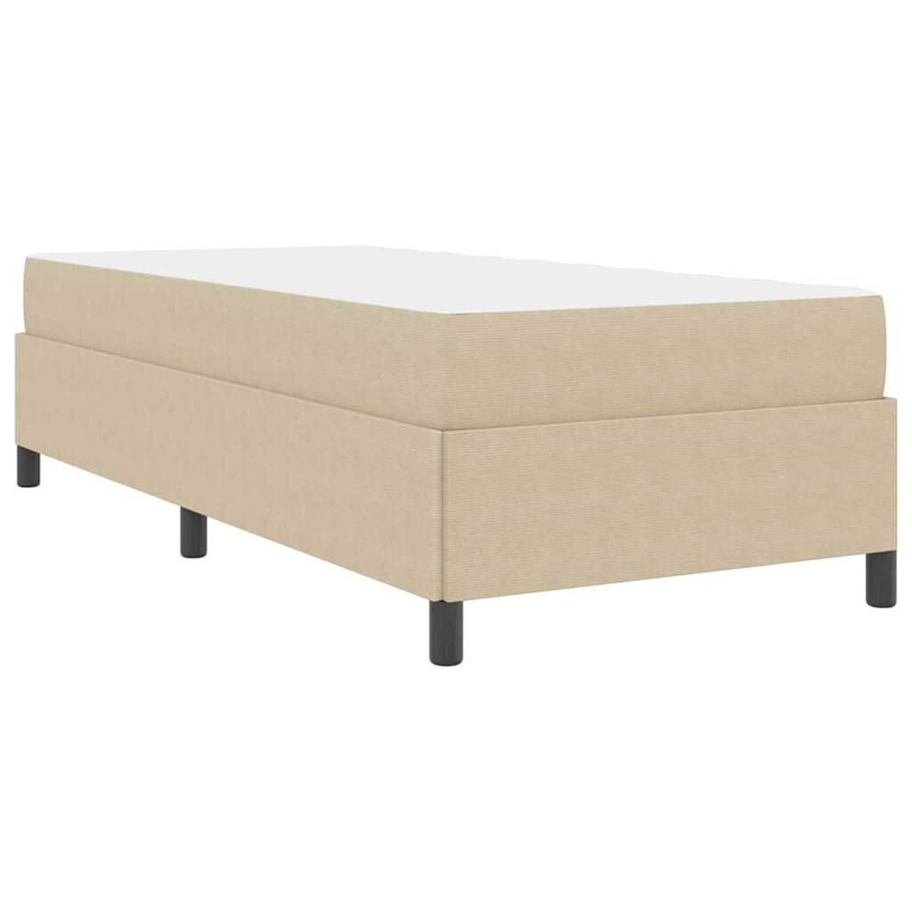 vidaXL Σκελετός Κρεβατιού Ανοιχτό γκρι 100 x 200 cm Βελούδο