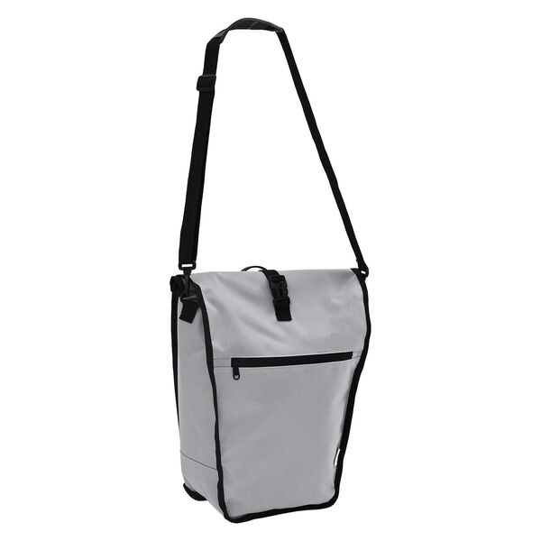 vidaXL Τσάντα Ποδηλάτου για Ράγα 20 L Γκρι 34x16x59 εκ.