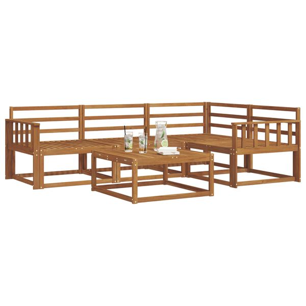 vidaXL &Sigma;&epsilon;&iota;&rho;ά &Kappa;&alpha;&nu;&alpha;&pi;έ &Epsilon;&xi;&omega;&tau;&epsilon;&rho;&iota;&kappa;&omicron;ύ 5 pcs &Phi;&upsilon;&sigma;&iota;&kappa;ό &Sigma;&tau;&epsilon;&rho;&epsilon;ό &Xi;ύ&lambda;&omicron; &Alpha;&kappa;&alpha;&kappa;ί&alpha;&sigmaf;