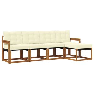 vidaXL &Sigma;&epsilon;&iota;&rho;ά &Kappa;&alpha;&nu;&alpha;&pi;έ &Epsilon;&xi;&omega;&tau;&epsilon;&rho;&iota;&kappa;&omicron;ύ &mu;&epsilon; &mu;&alpha;&xi;&iota;&lambda;ά&rho;&iota; 5 pcs &Phi;&upsilon;&sigma;&iota;&kappa;ό &kappa;&alpha;&iota; &Kappa;&rho;έ&mu;&alpha;