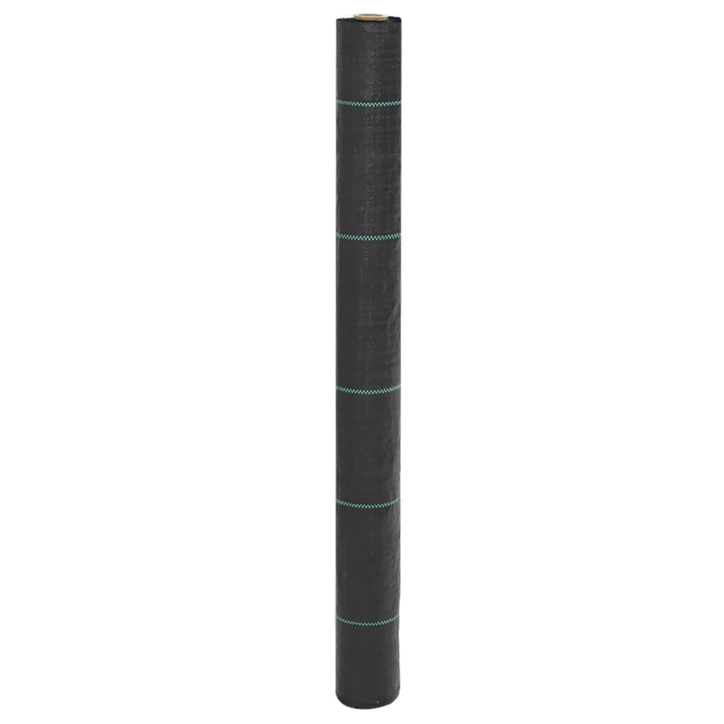 vidaXL Μεμβράνη Εδαφοκάλυψης Μαύρη 1x150 μ. από Πολυπροπυλένιο