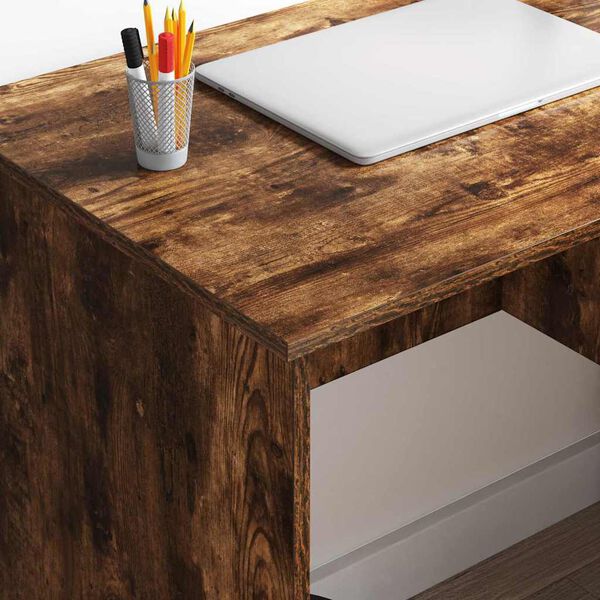 vidaXL Γραφείο Καπνιστή δρυς 90 x 49.5 x 75 εκ. Επεξεργασμένο ξύλο