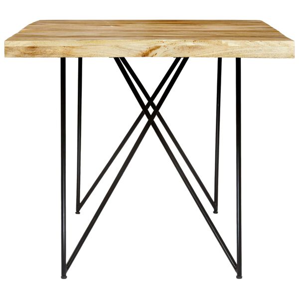 vidaXL Τραπεζαρία 180 x 90 x 76 εκ. από Μασίφ Ξύλο Μάνγκο