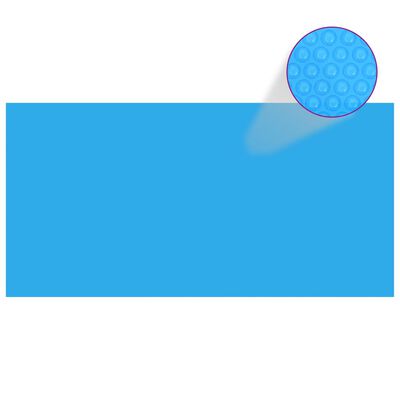 vidaXL Κάλυμμα Πισίνας Μπλε 400 x 200 εκ. από Πολυαιθυλένιο