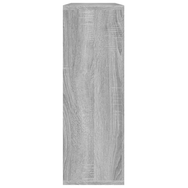 vidaXL Ραφιέρα Τοίχου Γκρι Sonoma 104x20x58,5 εκ. Επεξεργασμένο Ξύλο