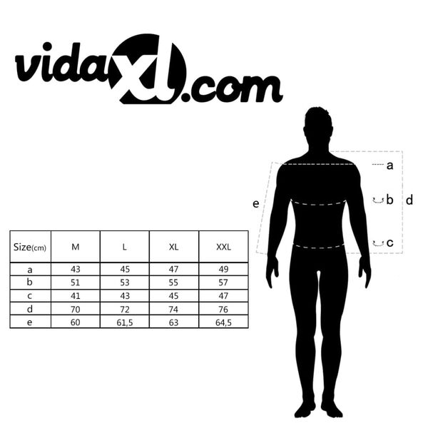 vidaXL Πουλόβερ Ανδρικό με Λαιμόκοψη V Γκρι XL