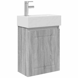 vidaXL &Mu;&omicron;&nu;ά&delta;&alpha; &mu;&pi;ά&nu;&iota;&omicron;&upsilon; &mu;&epsilon; &beta;&rho;ύ&sigma;&eta; &Gamma;&kappa;&rho;&iota; Sonoma 45,5 x 22,5 x 84 &epsilon;&kappa;