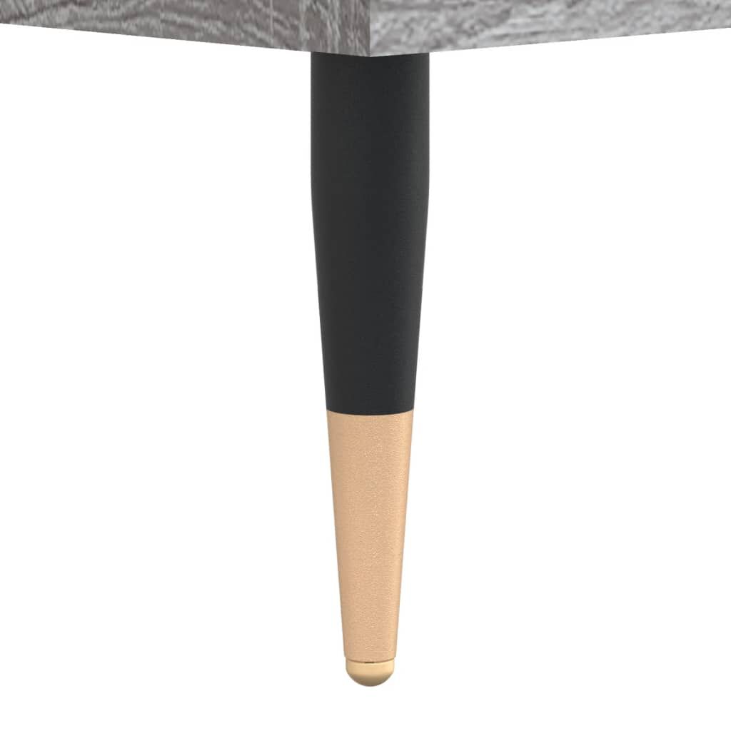 vidaXL Γραφείο Γκρι Sonoma 140 x 50 x 75 εκ. από Επεξεργασμένο Ξύλο