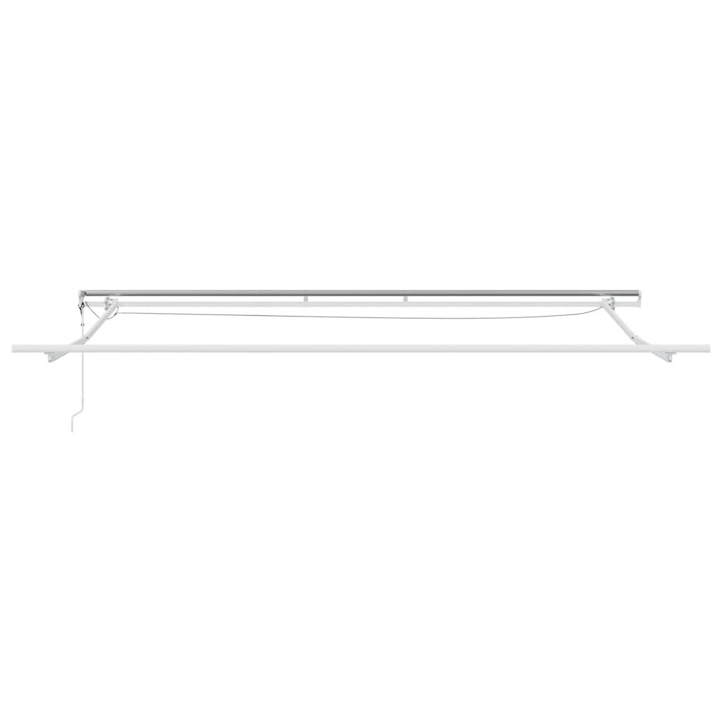 vidaXL Τέντα Πτυσσόμενη Αυτόματη με LED Καφέ 400x300 εκ.
