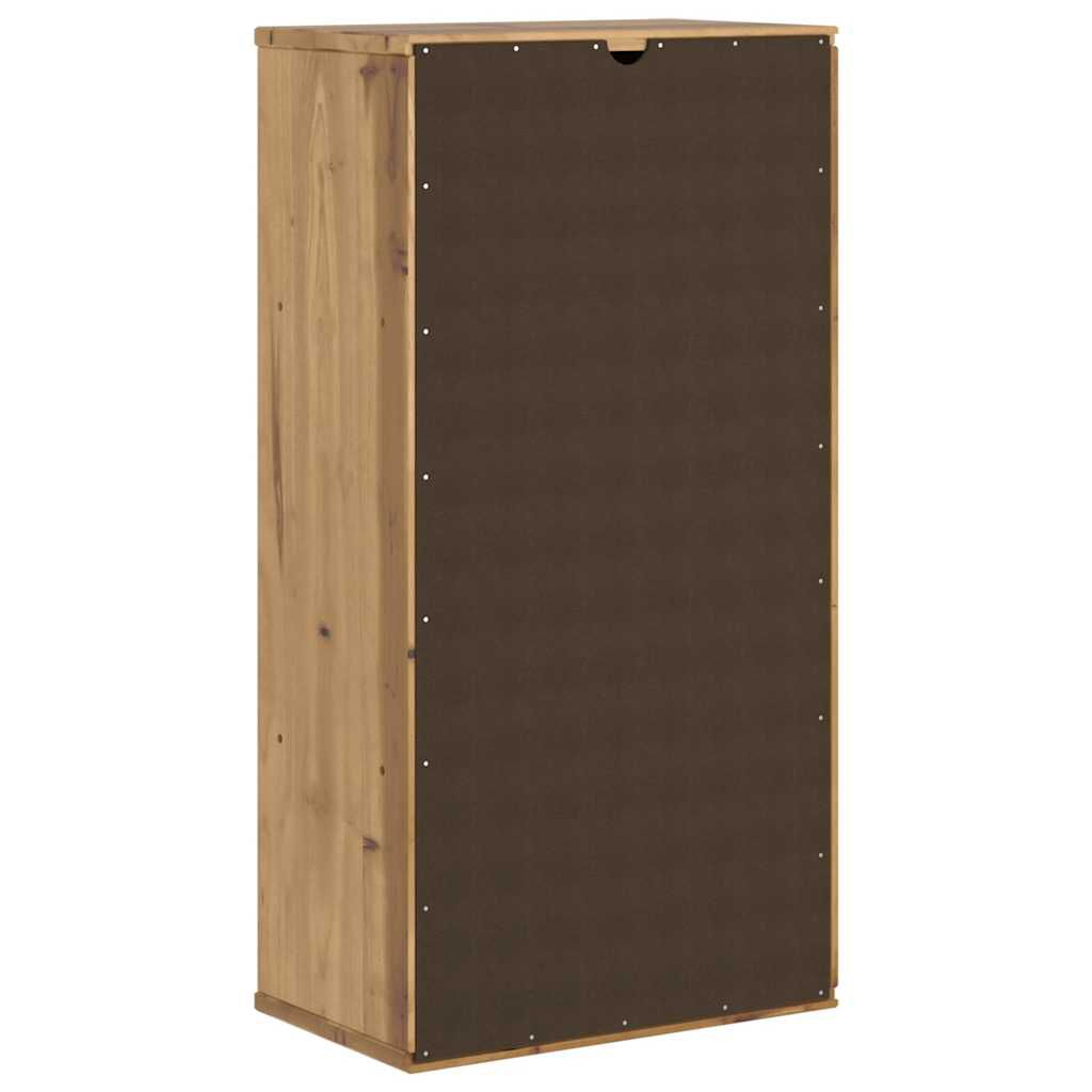 vidaXL Βοηθητικό Ντουλάπι ODDA 40x24x79 εκ. από Μασίφ Ξύλο Πεύκου