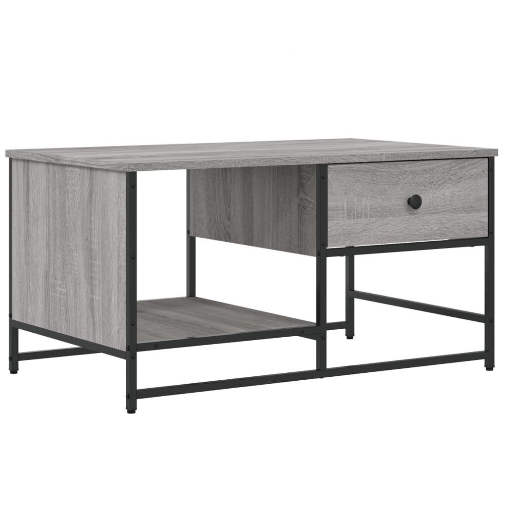 vidaXL Τραπεζάκι Σαλονιού Γκρι Sonoma 85,5x51x45 εκ Επεξεργασμένο Ξύλο