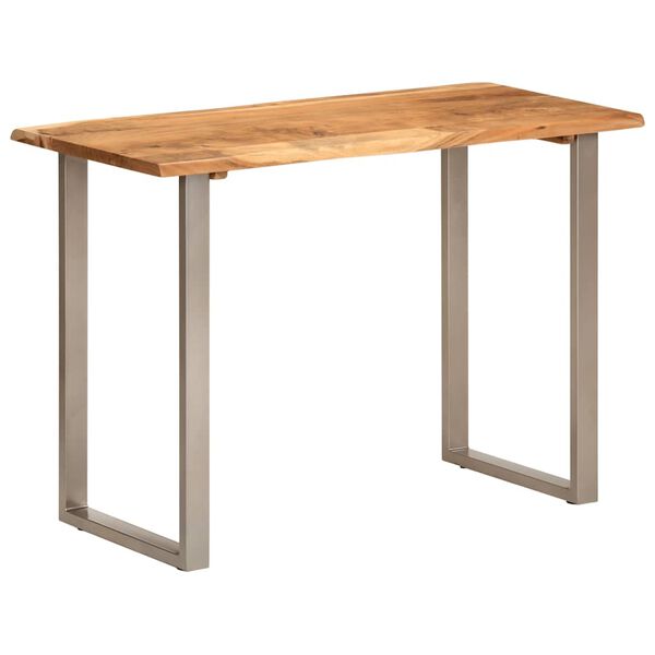 vidaXL Τραπεζαρία 110 x 50 x 76 εκ. από Μασίφ Ξύλο Ακακίας