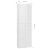 vidaXL Ντουλάπα Γραφείου Γυαλιστερό Λευκό 60x32x190 εκ. Επεξ. Ξύλο