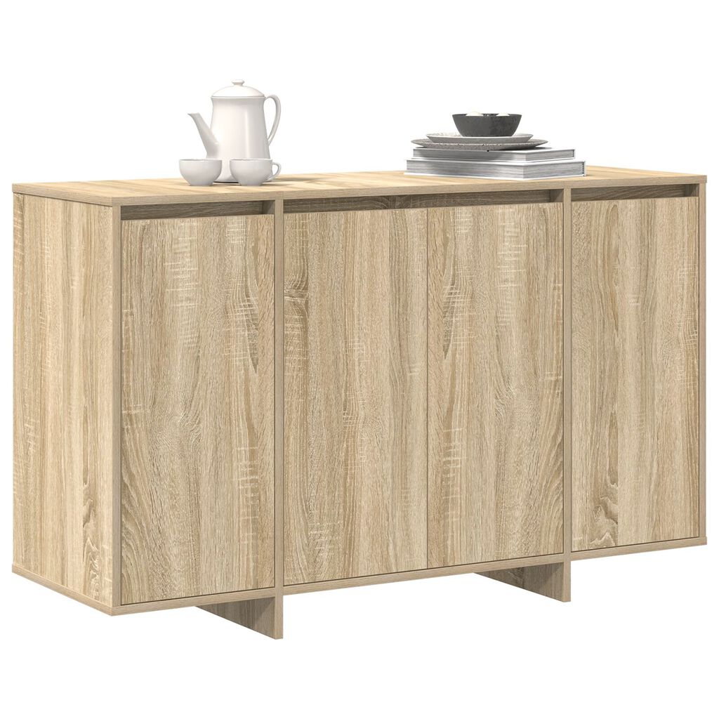 vidaXL Πλευρικό Γραφείο Sonoma Oak Sonoma Oak Επεξεργασμένο ξύλο