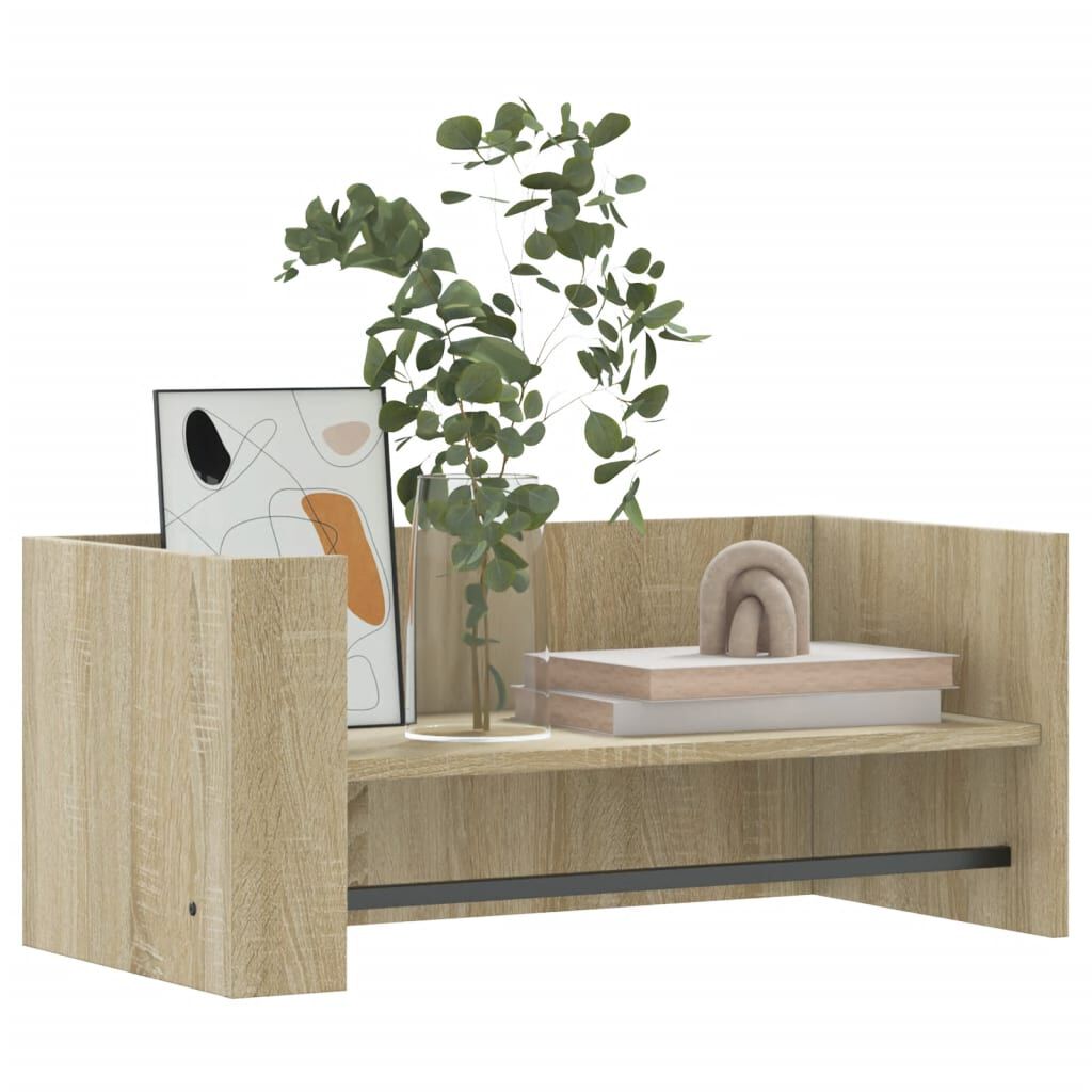 vidaXL Ράφι Τοίχου Sonoma Δρυς 70,5x35x30,5 εκ. από Επεξεργασμένο Ξύλο
