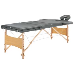 vidaXL &Kappa;&rho;&epsilon;&beta;ά&tau;&iota; &Mu;&alpha;&sigma;ά&zeta; 3 &Theta;έ&sigma;&epsilon;&omega;&nu; &Alpha;&nu;&theta;&rho;&alpha;&kappa;ί 186x68 &epsilon;&kappa;. &mu;&epsilon; &Xi;ύ&lambda;&iota;&nu;&omicron; &Sigma;&kappa;&epsilon;&lambda;&epsilon;&tau;ό