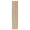 vidaXL Παπουτσοθήκη Sonoma Δρυς 63x24x103 εκ. από Επεξεργασμένο Ξύλο