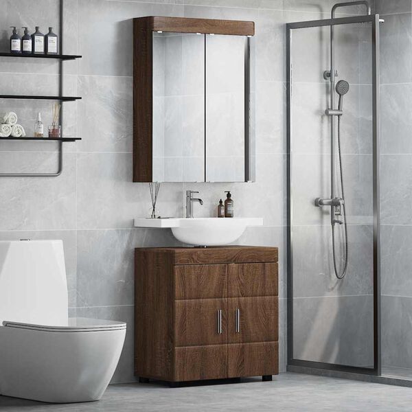 vidaXL &Sigma;&epsilon;&tau; &Epsilon;&pi;ί&pi;&lambda;&omega;&nu; &Mu;&pi;ά&nu;&iota;&omicron;&upsilon; &mu;&epsilon; &rho;ά&phi;&iota; TULUM &Kappa;&alpha;&phi;έ &delta;&rho;&upsilon;&sigmaf; &Epsilon;&pi;&epsilon;&xi;&epsilon;&rho;&gamma;&alpha;&sigma;&mu;έ&nu;&omicron; &xi;ύ&lambda;&omicron;