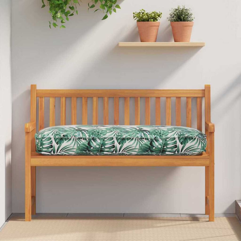 vidaXL Μαξιλάρι παλέτας για κάθισμα / πλάτη Floral Μοτίβο φύλλων