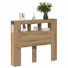 vidaXL LED &kappa;&epsilon;&phi;&alpha;&lambda;ά&rho;&iota; Artisan Oak 120x18,5x103,5 cm &Kappa;&alpha;&tau;&alpha;&sigma;&kappa;&epsilon;&upsilon;&alpha;&sigma;&mu;έ&nu;&omicron; &xi;ύ&lambda;&omicron;