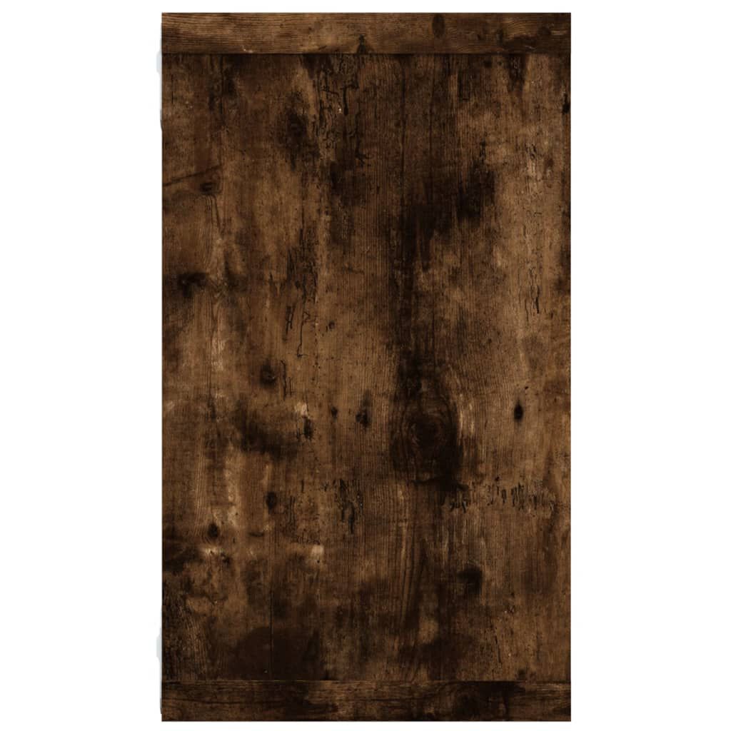 vidaXL Ραφιέρες Τοίχου Κύβοι 4 τεμ. Καπν. Δρυς 80x15x26,5 εκ. Επ. Ξύλο