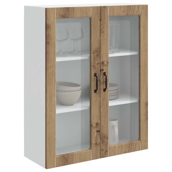vidaXL &Nu;&tau;&omicron;&upsilon;&lambda;ά&pi;&alpha; &Kappa;&omicron;&upsilon;&zeta;ί&nu;&alpha;&sigmaf; Kalmar Artisan Oak 80 x 31 x 100 &epsilon;&kappa;.